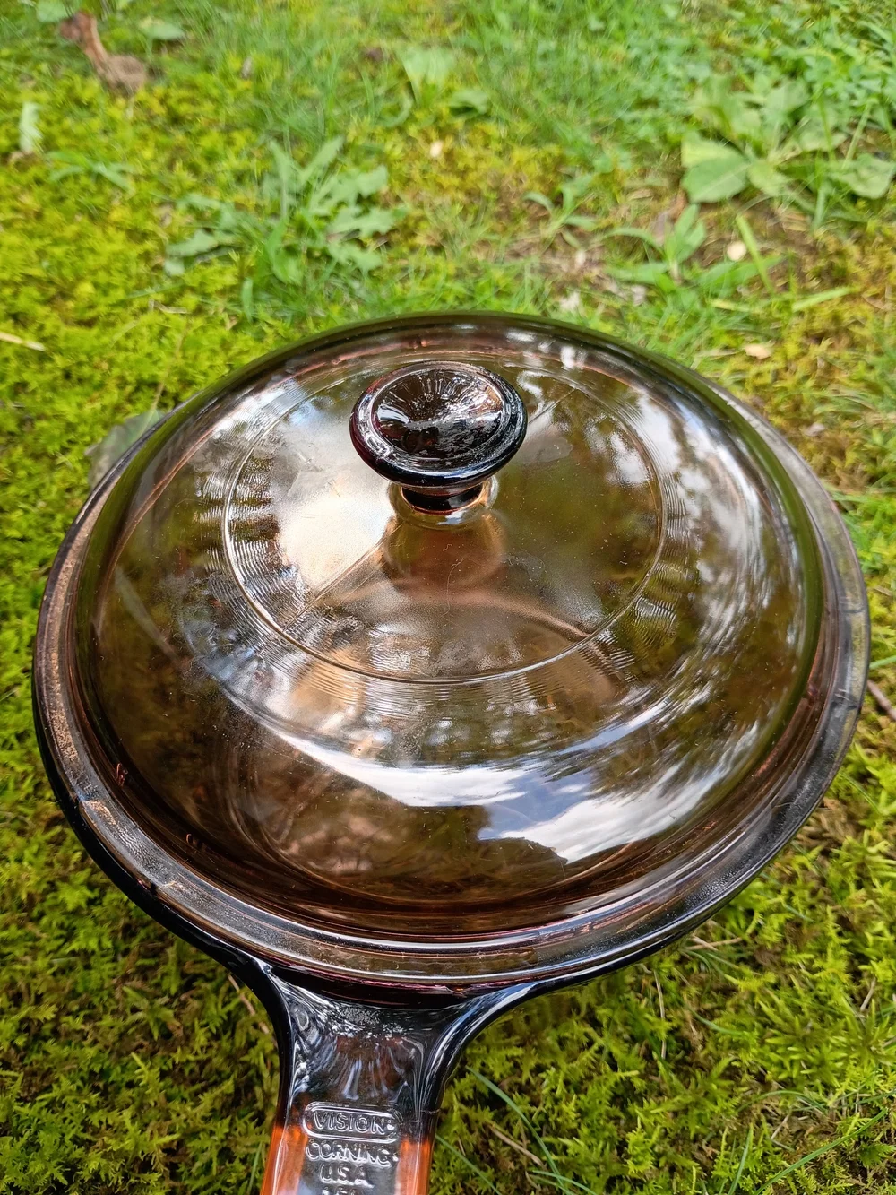 Vintage Corningware Visionware 1.5L Saucepan With Lid